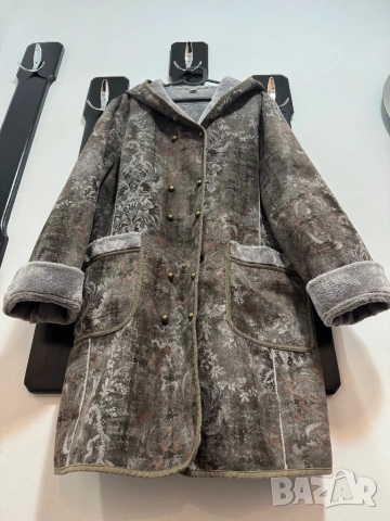 Луксозно дамско манто, снимка 5 - Палта, манта - 53483602