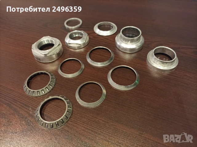 Алуминиеви ретро чашки за велосипед - Stronglite (normal size) 1", снимка 3 - Части за велосипеди - 53740510