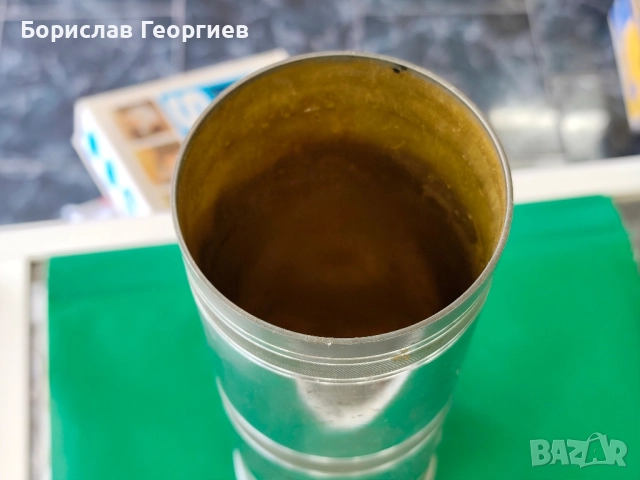 Военно изкуство ваза от гилза , снимка 2 - Антикварни и старинни предмети - 51731717