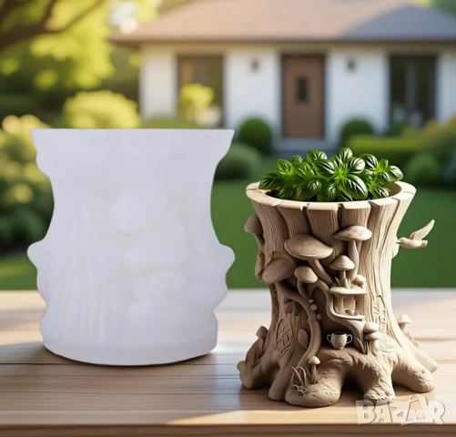 Молд кашпа дънер с гъби, снимка 9 - Форми - 53412597