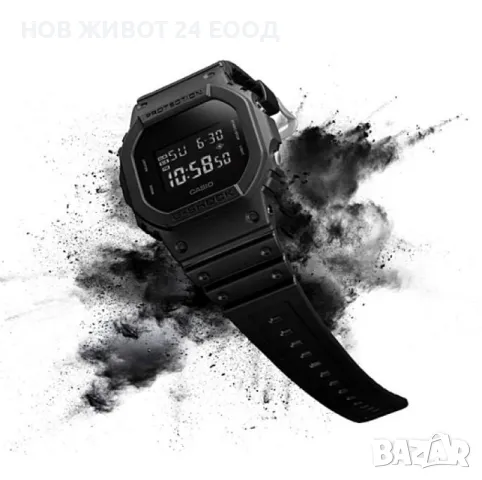 🚨 Колекционерски мъжки дигитален часовник Casio G-Shock DW-5600BB, снимка 2 - Мъжки - 48461394