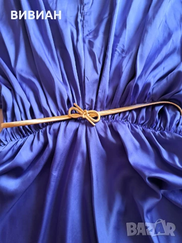 Сатенена рокля LYNNE, снимка 3 - Рокли - 50570576