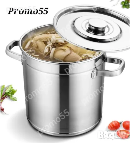 Казан 100л от неръждаема стомана и двойно дъно, снимка 9 - Съдове за готвене - 50245305