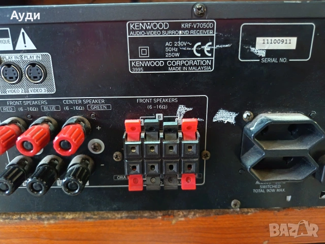 Kenwood krf-v7050D, снимка 7 - Ресийвъри, усилватели, смесителни пултове - 53932623