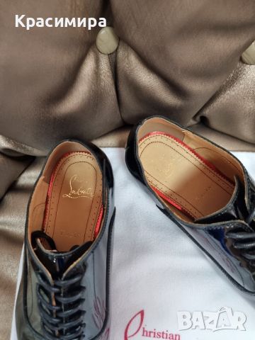 мъжко обувки Louboutin louboutin, снимка 6 - Спортно елегантни обувки - 45102091