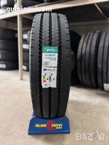 🚚 Предни тежкотоварни гуми 275/70R22.5 JINYU JU555 152/148, снимка 2 - Гуми и джанти - 46197418