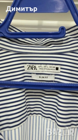 Мъжка риза Zara Нова , снимка 2 - Ризи - 53661920