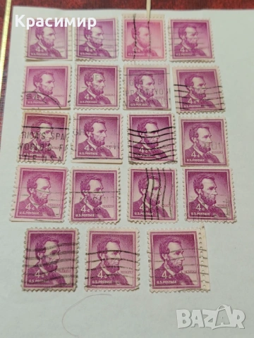 Винтидж ПОЩЕНСКИ марки САЩ 