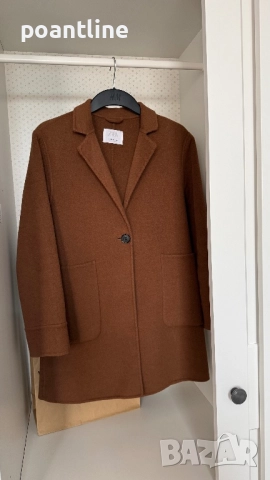 НОВ МОДЕЛ! ZARA палто от 100% вълна 
