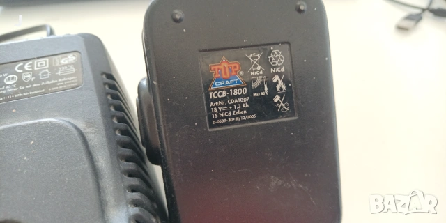 зарядно и батерия 18волта, снимка 2 - Винтоверти - 53857761