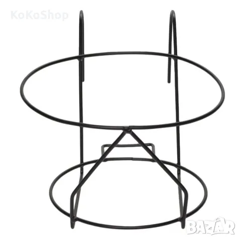 Метална поставка за саксия-20,5х22,5 см./поставка за саксия/поставка за кашпа, снимка 2 - Саксии и кашпи - 49711885