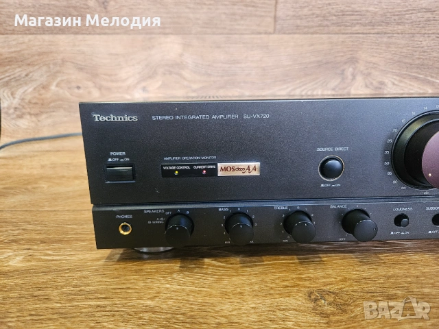 Усилвател Technics SU-VX720 – High-End MOS Drive Class AA, снимка 3 - Ресийвъри, усилватели, смесителни пултове - 53827652
