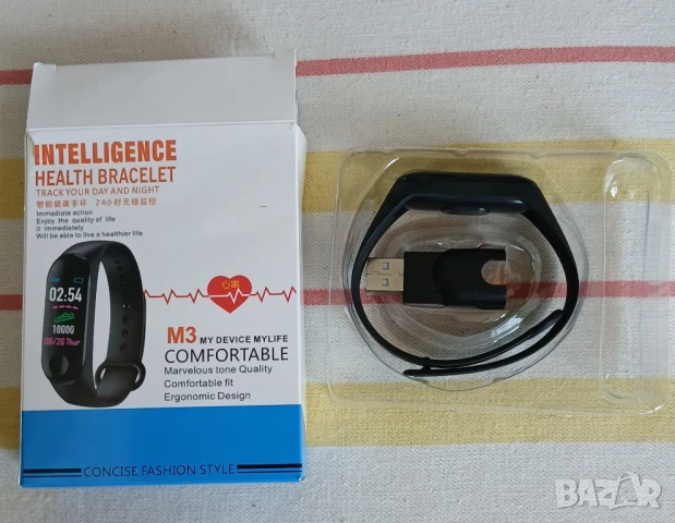 Крачкомер и пулсомер с часовник-гривна за ръка., снимка 9 - Смарт гривни - 51082335