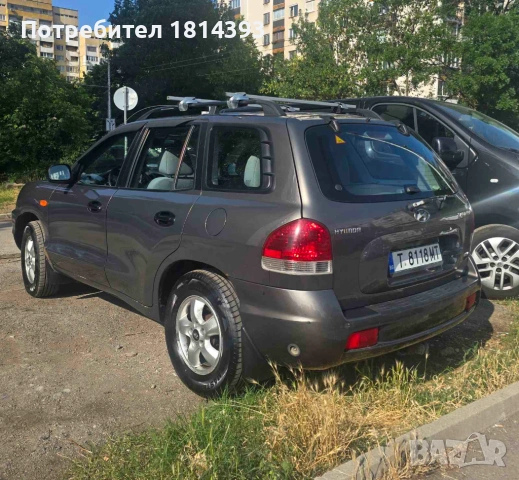 Джип, Хюндай санта фе, 4х4, ГАЗ, снимка 3 - Автомобили и джипове - 53007380