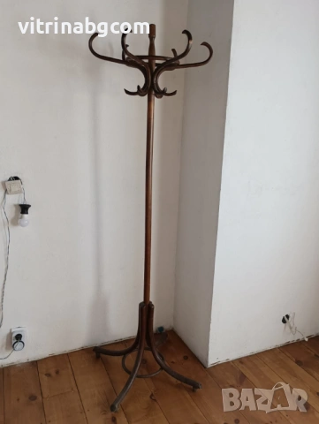 Автентична виенска закачалка (тип Thonet), снимка 3 - Закачалки - 53854060