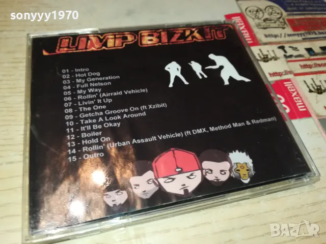 LIMP BIZKIT CD 1804252223, снимка 8 - CD дискове - 49945857