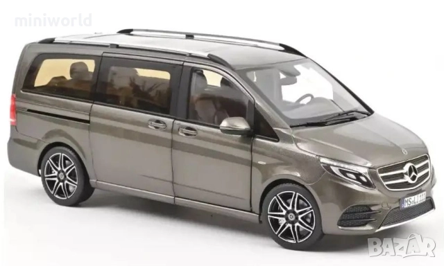Mercedes-Benz V-Class AMG Line 2018 - мащаб 1:18 на Norev моделът е нов в кутия