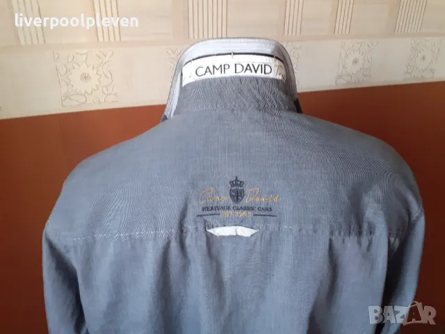 👉Camp David Original L ефектна, снимка 2 - Ризи - 49998776