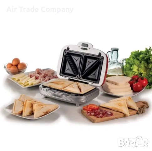 Уред 3 в 1 за донъти, мъфини и сандвичи Ariete – Party Time, снимка 5 - Гофретници - 52746446