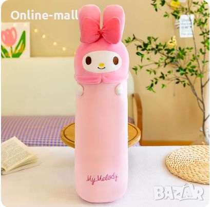 Плюшена играчка възглавница Hello Kitty Kuromi, 55см, Кити играчка, снимка 5 - Плюшени играчки - 46734872