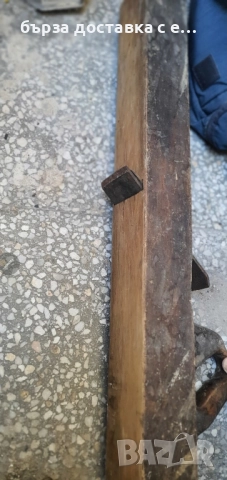ретро дърводелско ренде огромно, снимка 3 - Антикварни и старинни предмети - 51537413