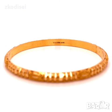 Златна дамска гривна 13,07гр. 21кр. проба:875 модел:34397-1, снимка 2 - Гривни - 52574950