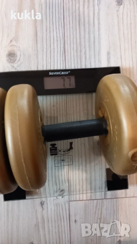 Дъмбел за фитнес 7,7 кг., снимка 6 - Фитнес уреди - 54182599