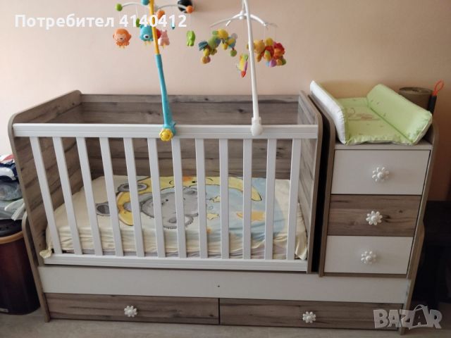 Детско трансформиращо легло , снимка 1 - Бебешки легла и матраци - 46342537