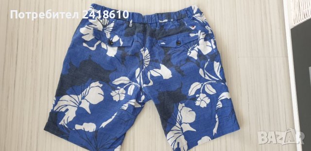 Tommy Hilfiger Floral Short  / Len Mens Size 34 НОВО! ОРИГИНАЛ! Мъжки Къси ленени  Панталони!, снимка 6 - Къси панталони - 46307725