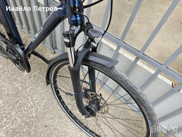 Хидравлика-алуминиев велосипед 28 цола VELOdeVILLE-6 месеца гаранция, снимка 2 - Велосипеди - 51125721