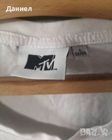 Винтидж тениска MTV , снимка 2 - Тениски - 46297196