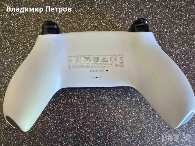 Джойстик PS5 Безжичен контролер Sony DualSense бял (2 броя), снимка 4 - Аксесоари - 47437339