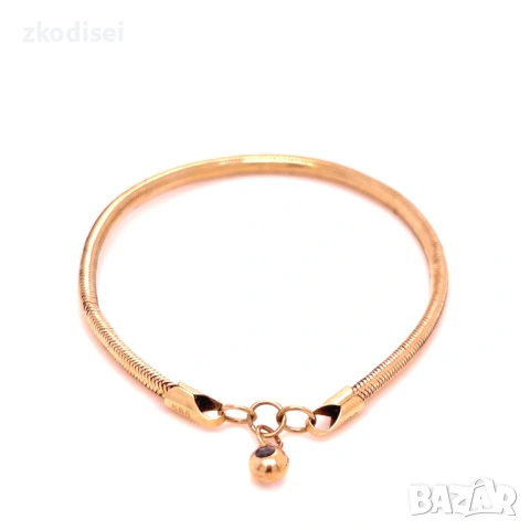 Златна дамска гривна 2,31гр. 18,0см. 14кр. проба:585 модел:37404-5, снимка 3 - Гривни - 54068593