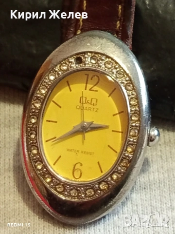 Модерен дамски часовник Q)Q QUARTZ JAPAN много красив стилен дизайн 44764, снимка 2 - Дамски - 53491493