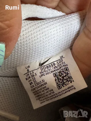 Оригинални бели кецове Nike Air Force ! 36,5 н, снимка 10 - Кецове - 49717051