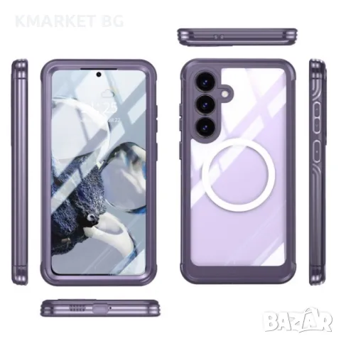 Samsung Galaxy S25+ 5G MagSafe / Magnetic Metal Frame/ HD Tempered Glass Калъф и Протектор, снимка 3 - Калъфи, кейсове - 49124191