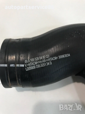 Маркуч за интеркулер CDI за Mercedes A180 (2006) A1695280482, снимка 3 - Части - 54030340
