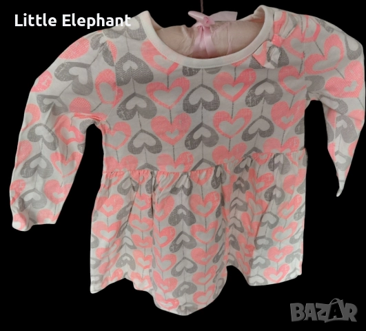 Рокличка за 5-6 год мом цветя и райе,колекция"Flowers",Англия/нова