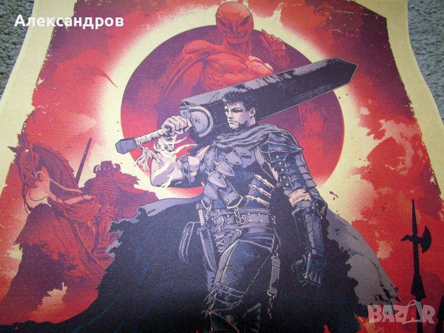 Berserk плакати 5 аниме манга, снимка 1 - Списания и комикси - 45967076