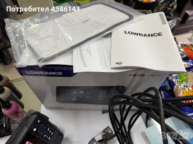 Продавам сонар Lowrance HDS – 9 Live със сонда, снимка 5 - Екипировка - 52709412