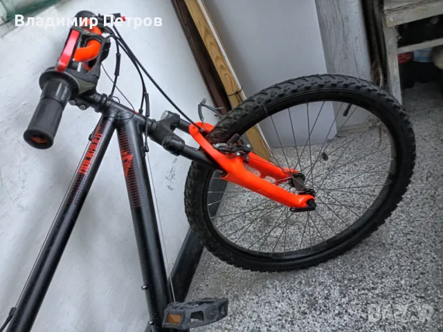 Велосипед планински BTWIN ROCKRIDER 500 ДЕТСКИ 24”, снимка 5 - Велосипеди - 46926107