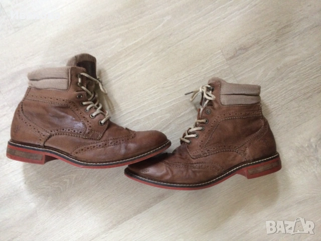 Боти тип кубинки Marc O'Polo.Естественна кожа.