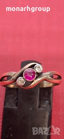 Златен пръстен, снимка 2 - Пръстени - 54253090