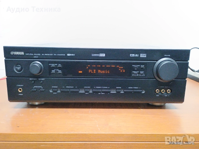 Ресивър (усилвател) YAMAHA RX-V440RDS. Перфектен! Изпращам видео. , снимка 2 - Ресийвъри, усилватели, смесителни пултове - 52850331