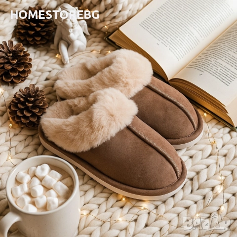 🥿❄️ Оригинални пухкави зимни пантофи SWISS LYX – уют, мекота и грижа за краката ти!, снимка 11 - Други - 51662492