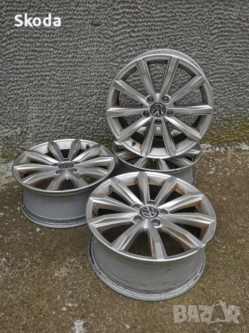 джанти Passat Tiguan 17 5x112 оргинални , снимка 7 - Гуми и джанти - 54036774