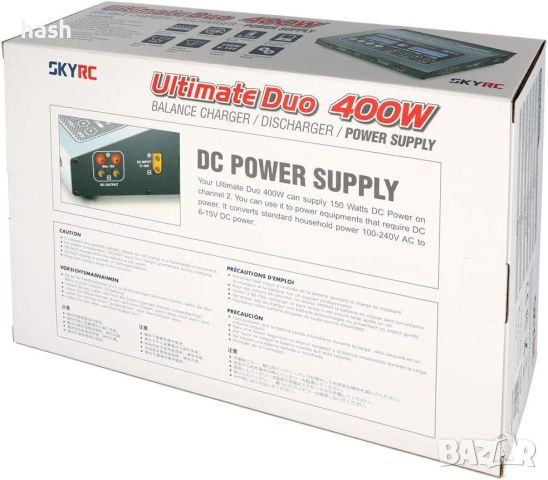 Зарядно устройство SkyRC Ultimate Duo D400 AC/DC, снимка 5 - Друга електроника - 45413615