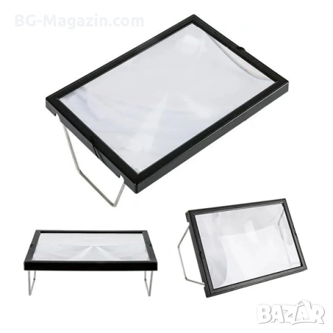 Голяма мултифункционална настолна лупа за четене шиене бродиране плетене компютър лаптоп книга, снимка 8 - Други инструменти - 53109085