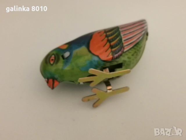 Старо метално пиленце, снимка 4 - Антикварни и старинни предмети - 53029737