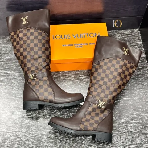 дамски ботуши gucci burberry christian dior louis vuitton , снимка 15 - Дамски ботуши - 49132935